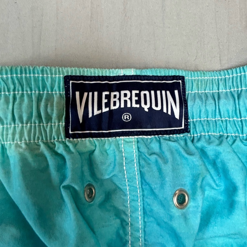 Vilebrequin Swim Shorts Octopus‎ Print Men’s Xxl Blue Green - Picture 3 of 10